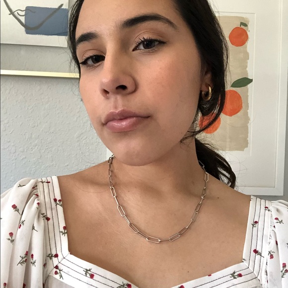 PAPERCLIP CHAIN / NECKLACE - Picture 2 of 3